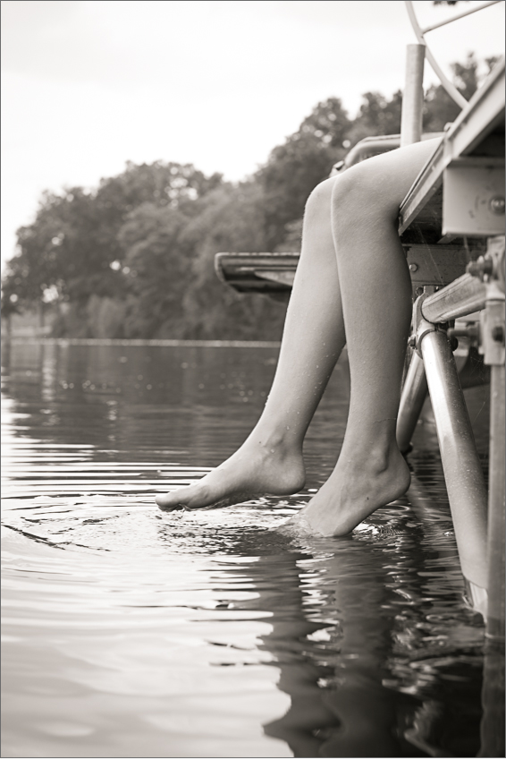 A Michigan lakeside cottage is the perfect place to relax and dip your feet in the water